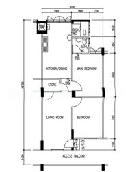 Blk 204 Bedok North Street 1 (Bedok), HDB 3 Rooms #619556591